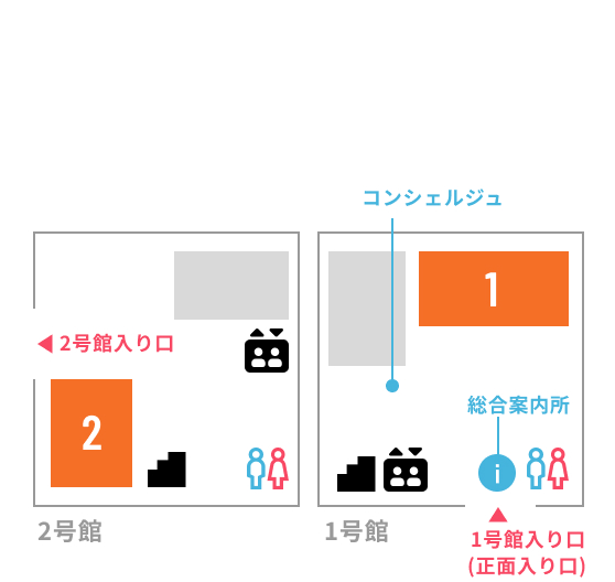 フロアマップ1F